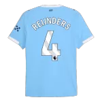 REIJNDERS #4 Manchester City Home Match Jersey Player Version 2025/26 - minejerseys
