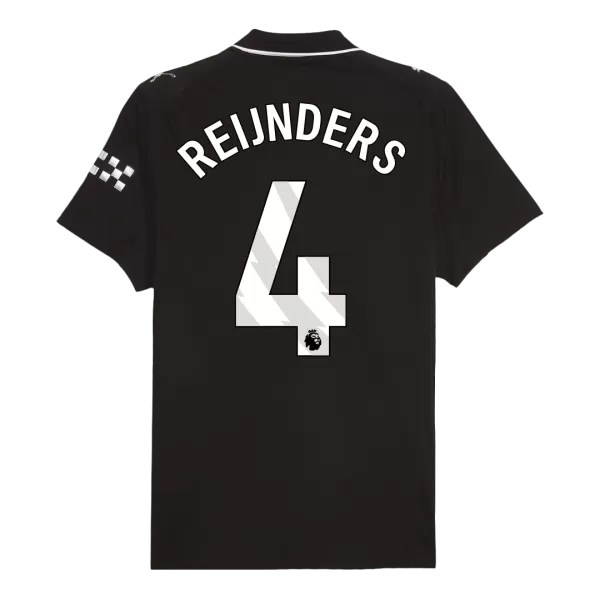 REIJNDERS #4 Manchester City Away Match Jersey Player Version 2025/26 - minejerseys