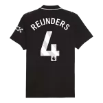 REIJNDERS #4 Manchester City Away Match Jersey Player Version 2025/26 - minejerseys