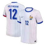 KOLO MUANI #12 France Away Jersey - minejerseys