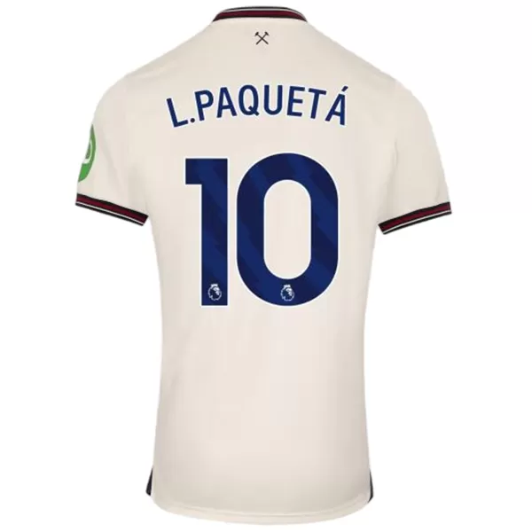 L.PAQUETÁ #10 West Ham United Away Jersey 2025/26 - minejerseys