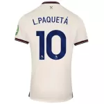 L.PAQUETÁ #10 West Ham United Away Jersey 2025/26 - minejerseys