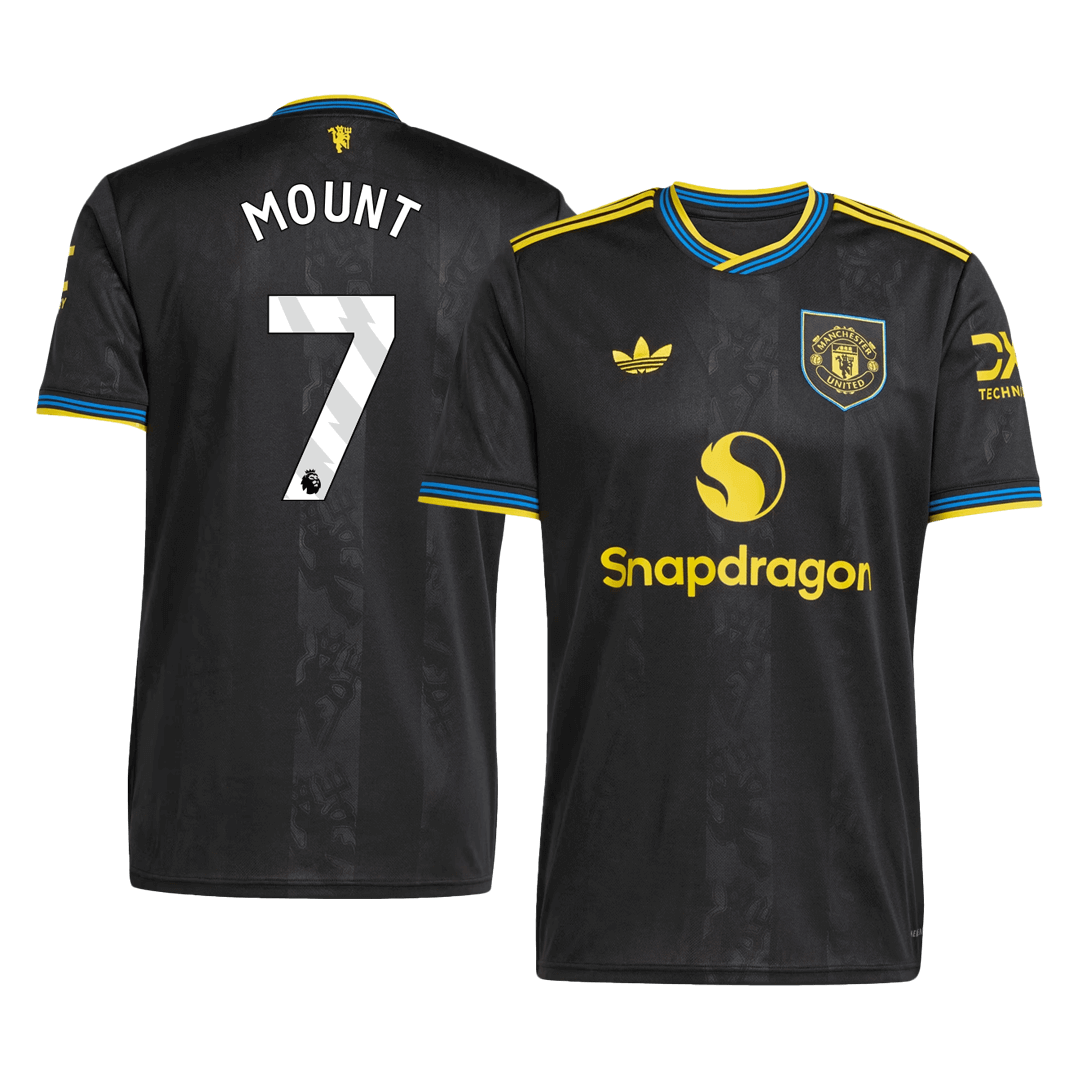 MOUNT #7 Manchester United Third Jersey 2025/26 MOUNT #7 Manchester United Third Jersey 2025/26
