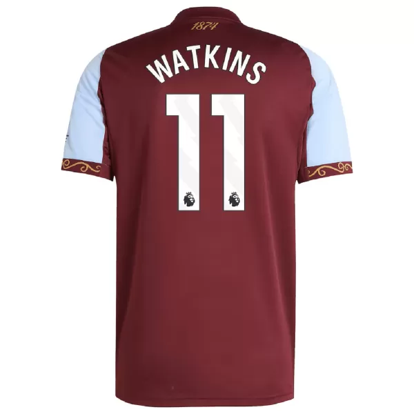 WATKINS #11 Aston Villa Home Jersey 2025/26 - minejerseys