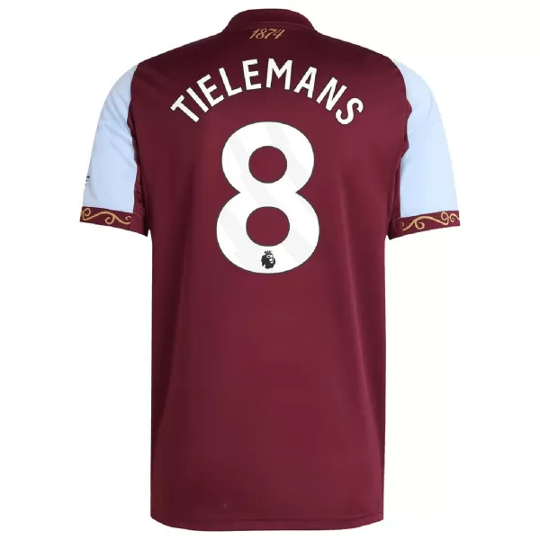 TIELEMANS #8 Aston Villa Home Jersey 2025/26 - minejerseys