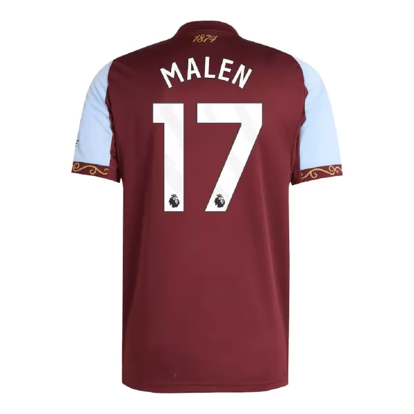 MALEN #17 Aston Villa Home Jersey 2025/26 - minejerseys
