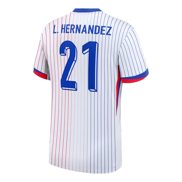 L.HERNANDEZ #21 France Away Jersey - minejerseys