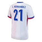 L.HERNANDEZ #21 France Away Jersey - minejerseys