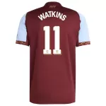 WATKINS #11 Aston Villa Home Jersey 2025/26 - Cup Font - minejerseys