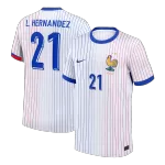 L.HERNANDEZ #21 France Away Jersey - minejerseys