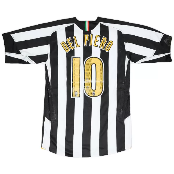 Del Piero #10 Retro Juventus Home Jersey 2005/06 - minejerseys