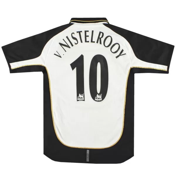 v.NISTELROOY #10 Retro Manchester United Centenary Away Jersey 2001/02 - minejerseys