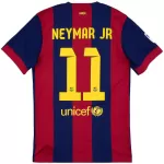 Neymar Jr #11 Retro Barcelona Home Jersey 2014/15 - minejerseys
