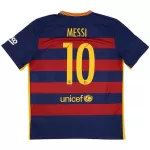 MESSI #10 Retro Barcelona Home Jersey 2015/16 - minejerseys