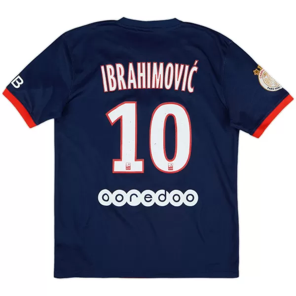 Ibrahimović #10 Retro PSG Home Jersey 2013/14 - minejerseys