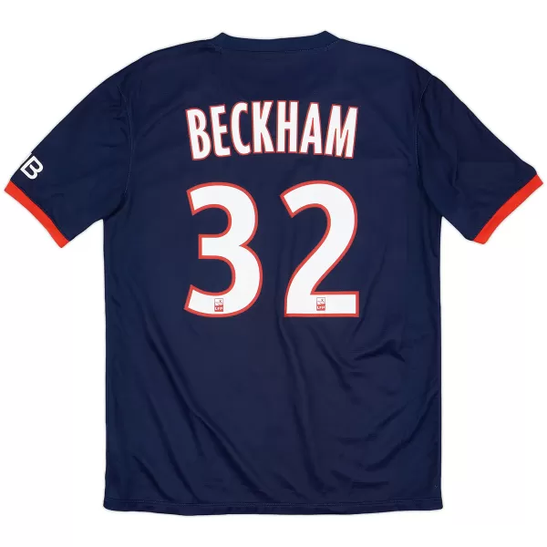 BECKHAM #32 Retro PSG Home Jersey 2013/14 - minejerseys