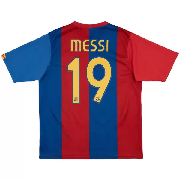MESSI #19 Retro Barcelona Home Jersey 2006/07 - minejerseys