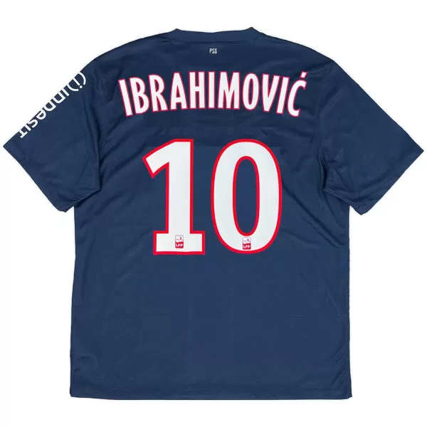 Ibrahimović #10 Retro PSG Home Jersey 2012/13 - minejerseys