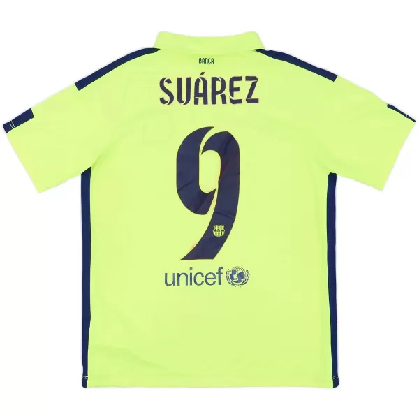 SUÁREZ #9 Retro Barcelona Third Jersey 2014/15 - minejerseys