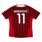 Ibrahimović #11 Retro AC Milan Home Jersey 2011/12 - minejerseys
