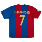 Gudjohnsen #7 Retro Barcelona Home Jersey 2006/07 - minejerseys