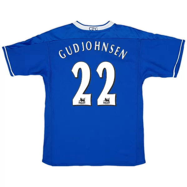 Gudjohnsen #22 Retro Chelsea Home Jersey 2003/05 - minejerseys