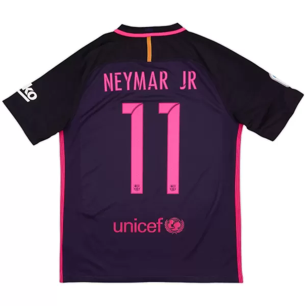 Neymar Jr #11 Retro Barcelona Away Jersey 2016/17 - minejerseys