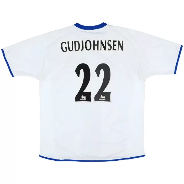 Gudjohnsen #22 Retro Chelsea Away Jersey 2003/05 - minejerseys
