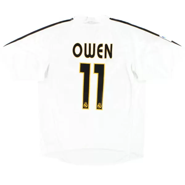 Owen #11 Retro Real Madrid Home Jersey 2004/05 - minejerseys