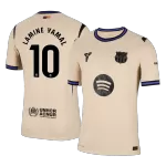 LAMINE YAMAL #10 Barcelona Away Match Jersey Player Version 2025/26 - minejerseys