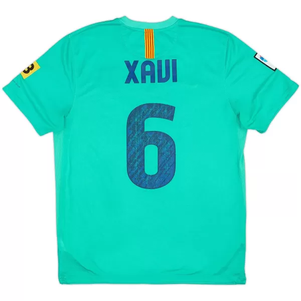 XAVI #6 Retro Barcelona Away Jersey 2010/11 - minejerseys
