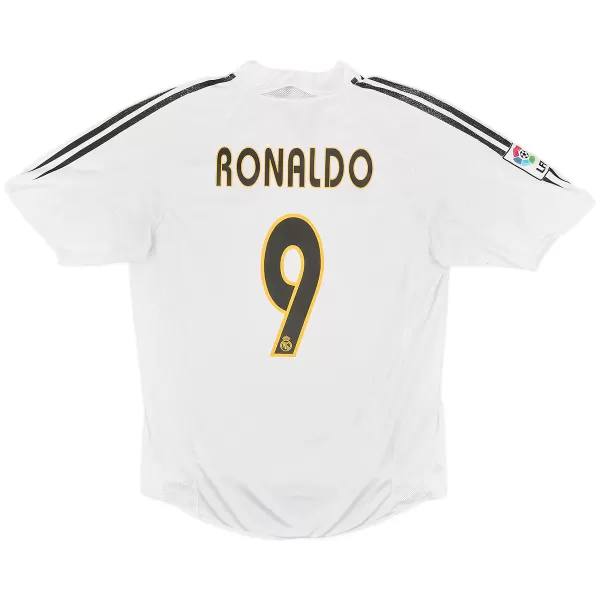 RONALDO #9 Retro Real Madrid Home Jersey 2004/05 - minejerseys