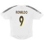 RONALDO #9 Retro Real Madrid Home Jersey 2004/05 - minejerseys