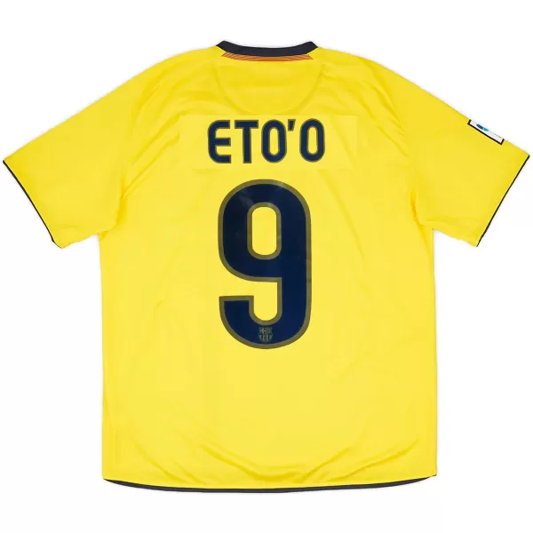Eto'o #9 Retro Barcelona Away Jersey 2008/09 - minejerseys