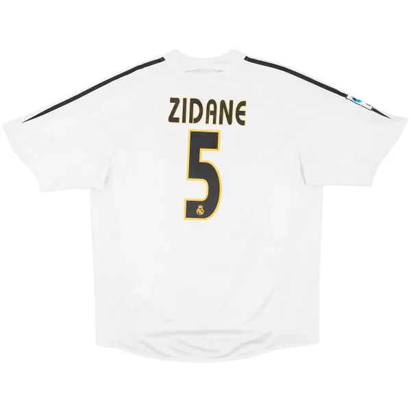 Zidane #5 Retro Real Madrid Home Jersey 2004/05 - minejerseys