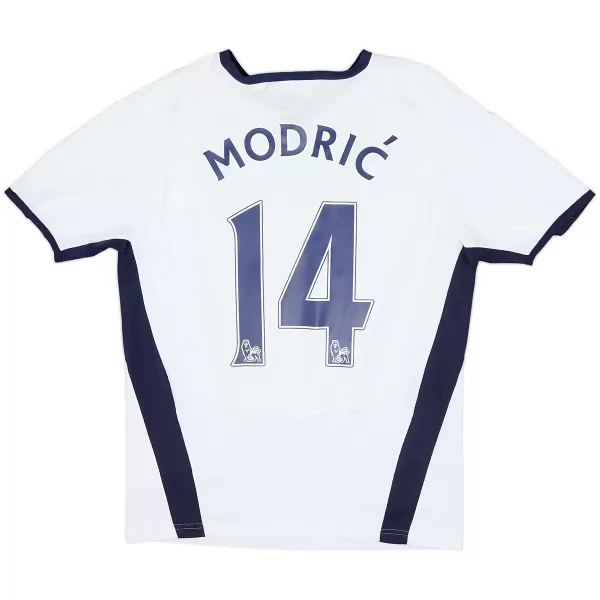 Modrić #14 Retro Tottenham Hotspur Home Jersey 2008/09 - minejerseys