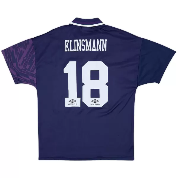 Klinsmann #18 Retro Tottenham Hotspur Away Jersey 1994/95 - minejerseys