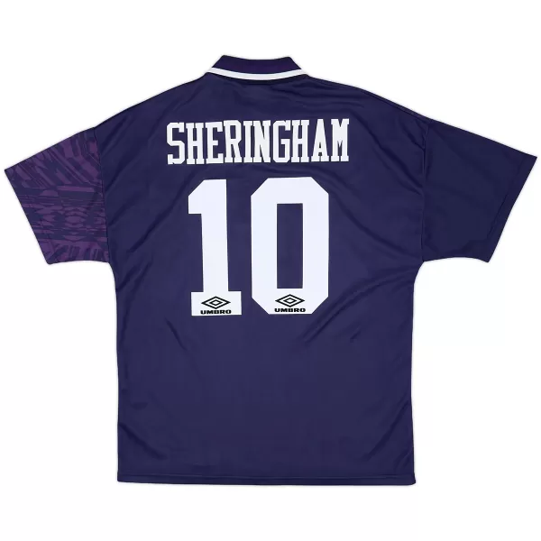 Sheringham #10 Retro Tottenham Hotspur Away Jersey 1994/95 - minejerseys