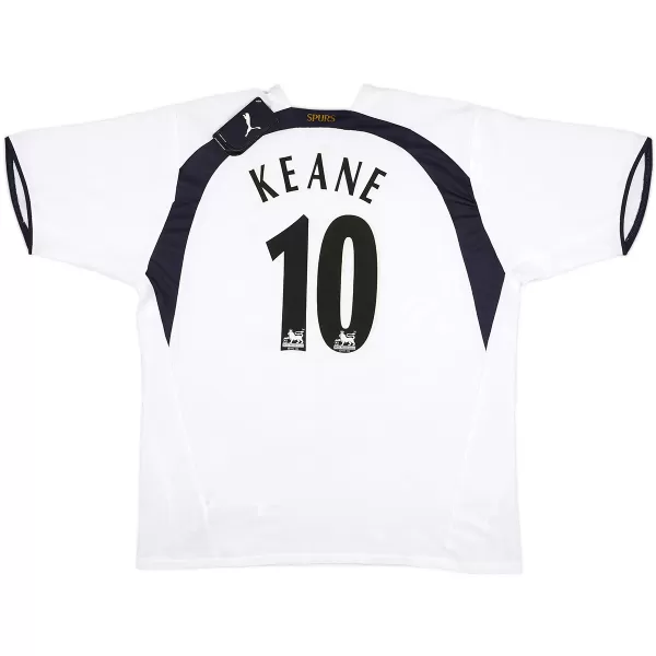 Keane #10 Retro Tottenham Hotspur Home Jersey 2006/07 - minejerseys