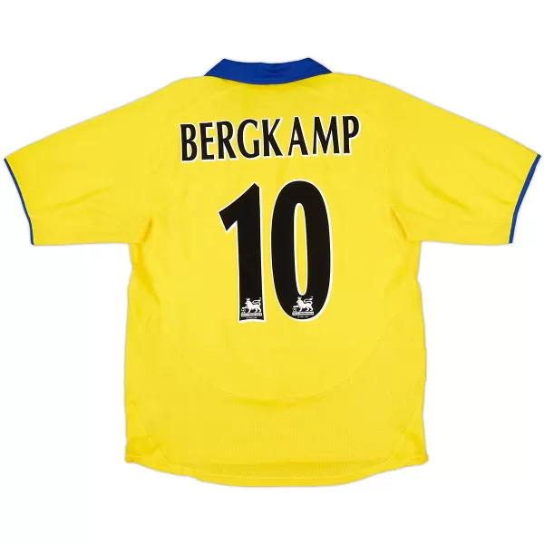 Bergkamp #10 Retro Arsenal Away Jersey 2003/04 - minejerseys