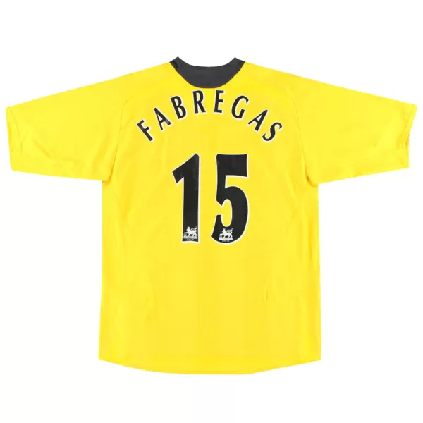 Fabregas #15 Retro Arsenal Away Jersey 2005/06 - minejerseys