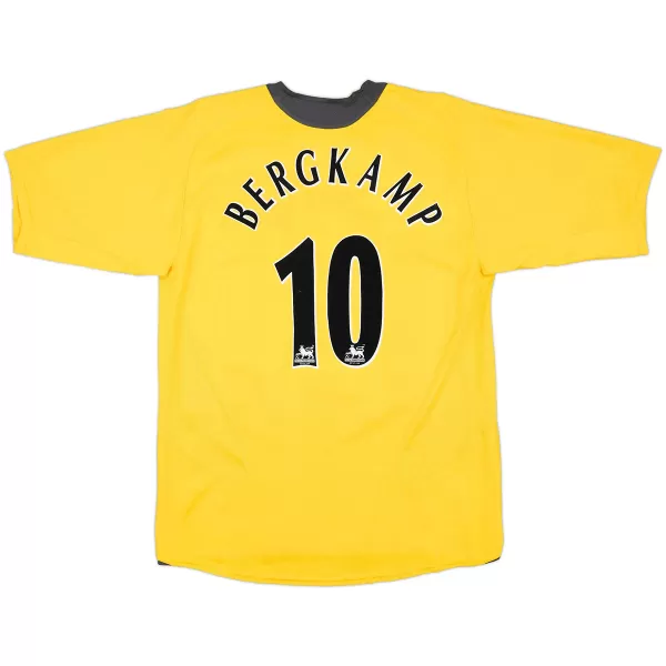 Bergkamp #10 Retro Arsenal Away Jersey 2005/06 - minejerseys