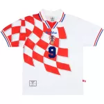 Šuker #9 Retro Croatia Home Jersey World Cup 1998 - minejerseys