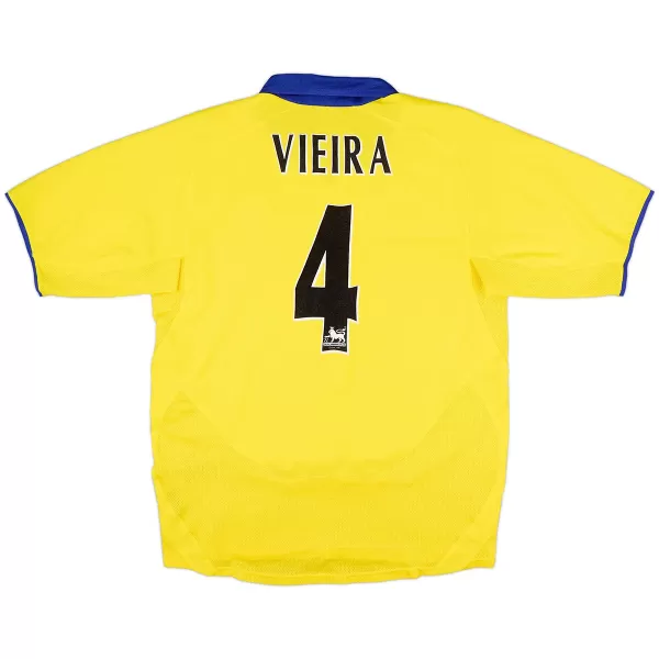 Vieira #4 Retro Arsenal Away Jersey 2003/04 - minejerseys