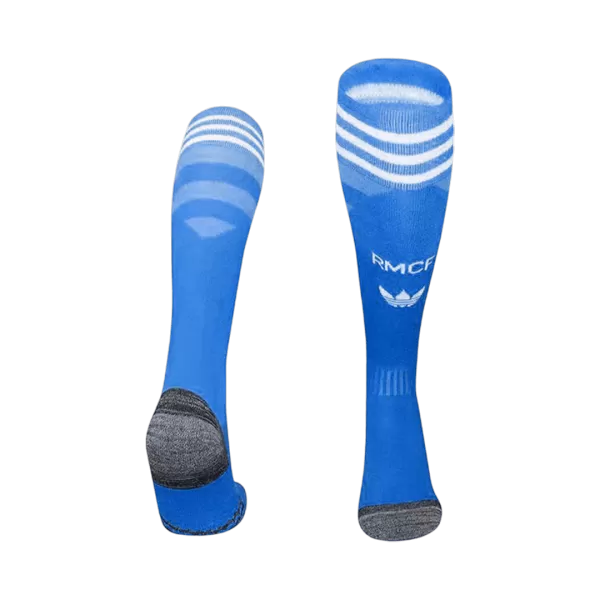 Real Madrid Third Soccer Socks - Blue 2025/26 - minejerseys