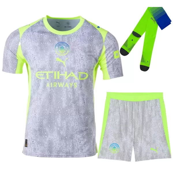 Manchester City Third Jersey Full Kit 2025/26 - minejerseys