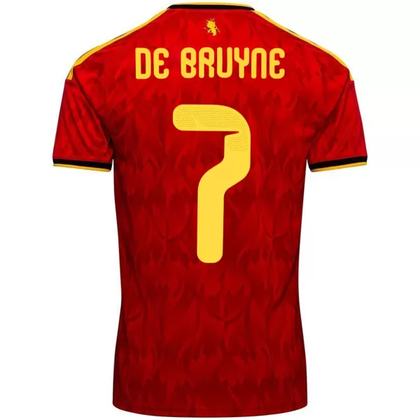 De Bruyne #7 Belgium Home Jersey World Cup 2026 - minejerseys