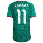 S.Giménez #11 Mexico Home Match Jersey Player Version World Cup 2026 - minejerseys