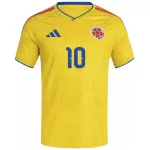 James #10 Colombia Home Jersey World Cup 2026 - minejerseys