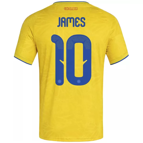 James #10 Colombia Home Jersey World Cup 2026 - minejerseys